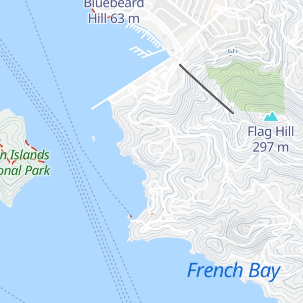Map of Lisenlund Hill