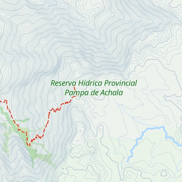 Map of Cerro la Ventana