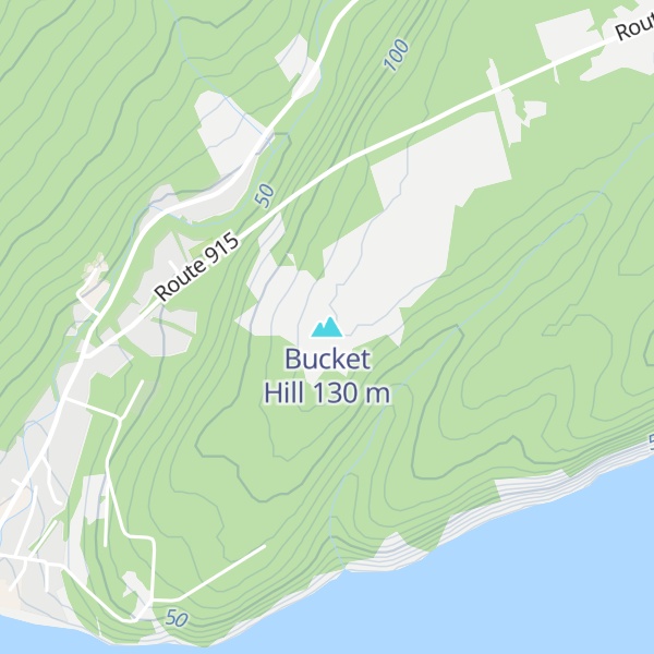 Map of Bucket Hill