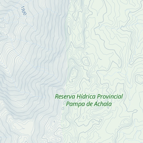 Map of Cerro Los Potrerillos