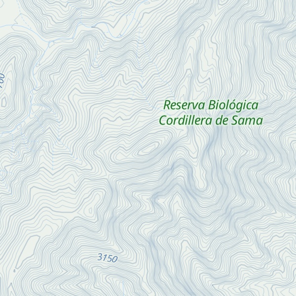 Map of Cerro Inca