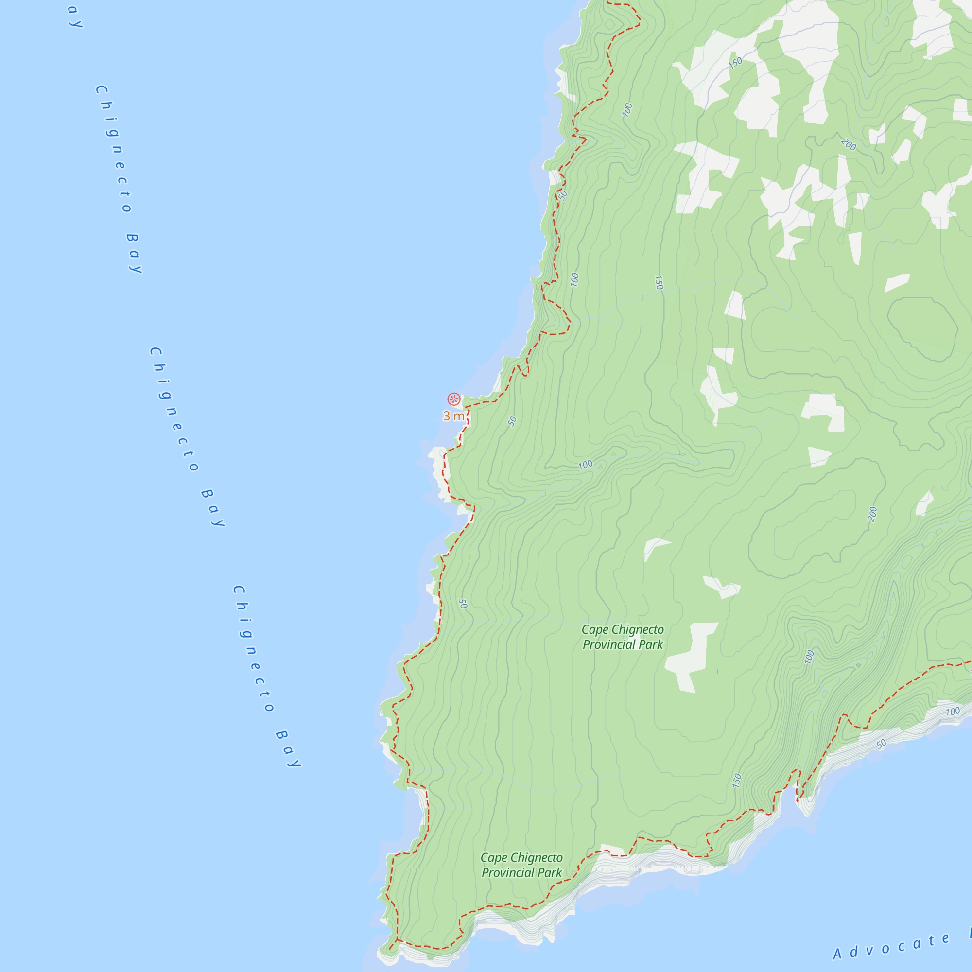 Big Bald Rock Brook Cabin map