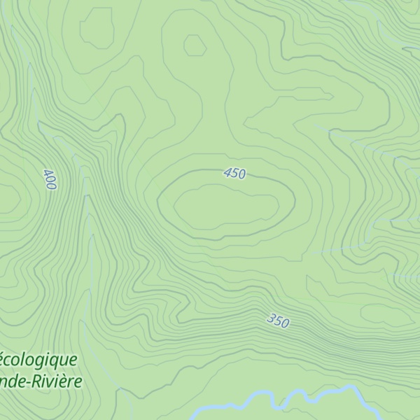 Map of Montagne Blanche