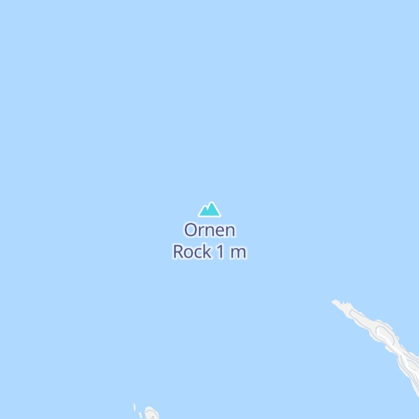 Map of Ornen Rock
