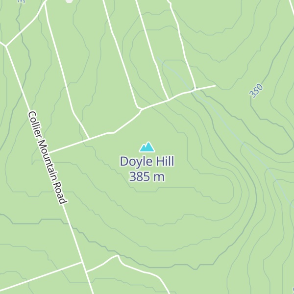 Map of Doyle Hill