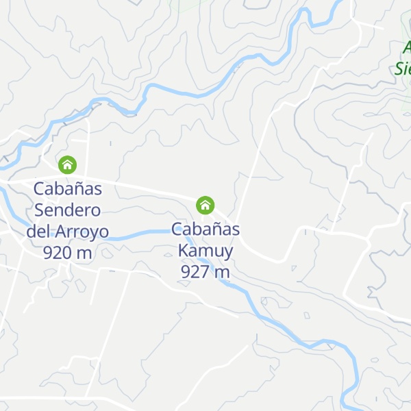 Map of Cabañas Kamuy