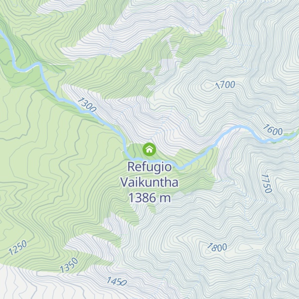 Map of Refugio Vaikuntha