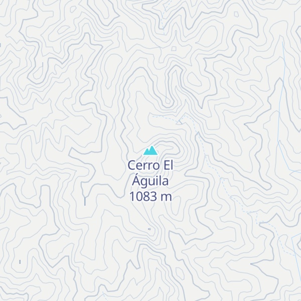 Map of Cerro El Águila