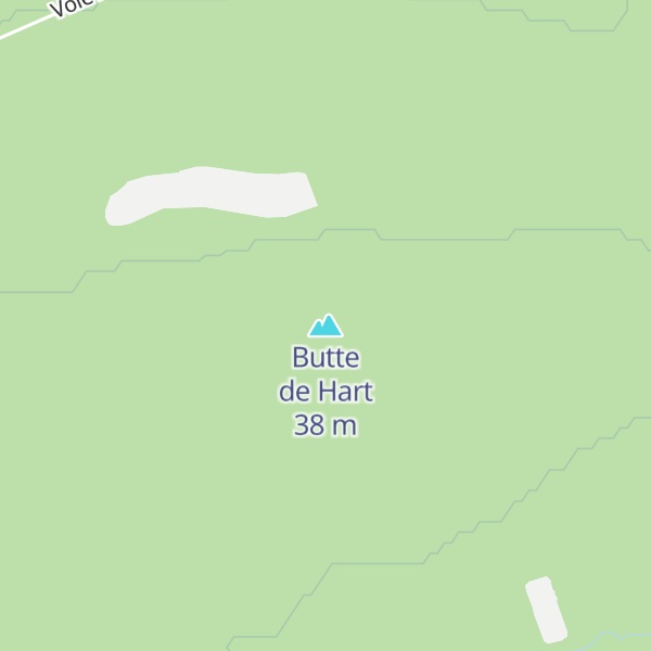 Map of Butte de Hart