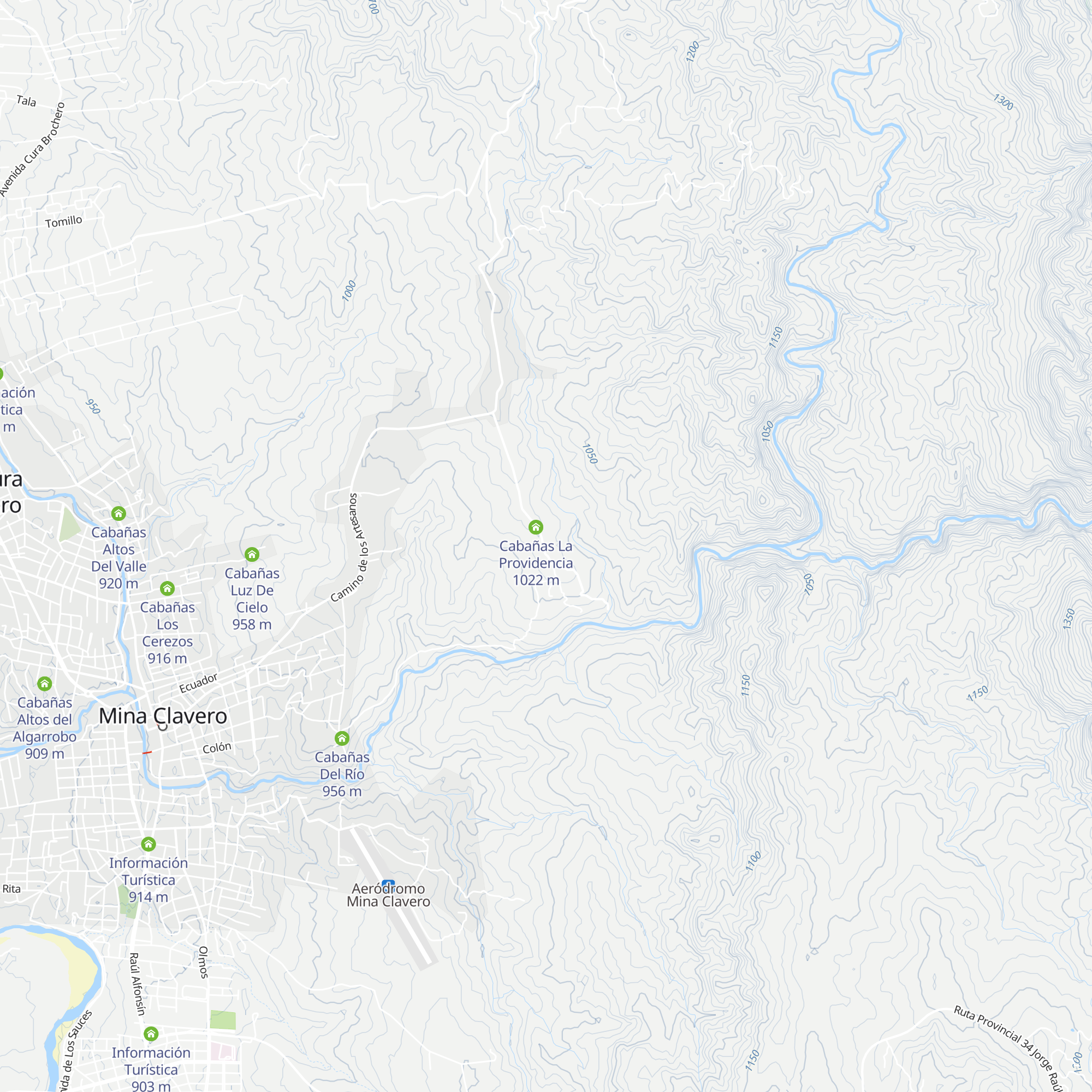 Cabañas El Refujio de Juan map