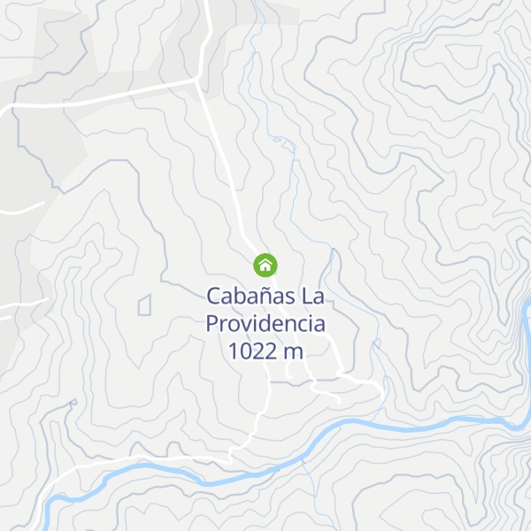 Map of Cabañas La Providencia