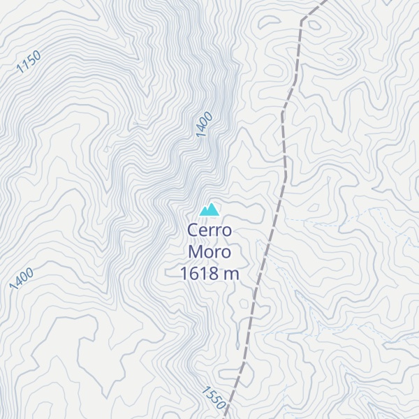 Map of Cerro Moro