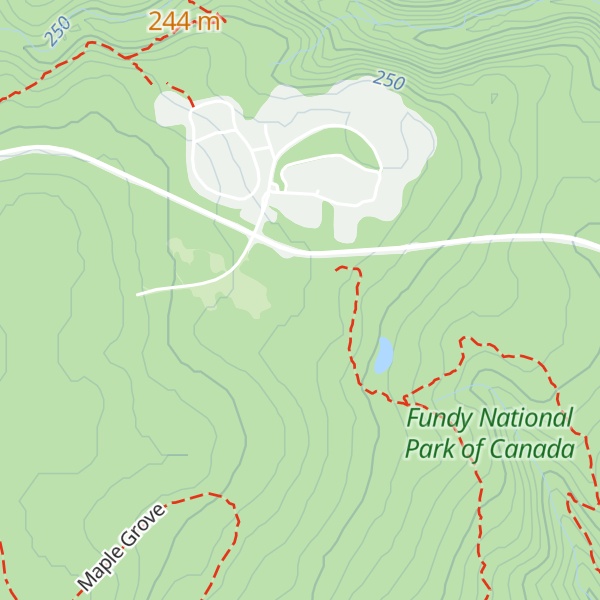 Map of Hastings Hill