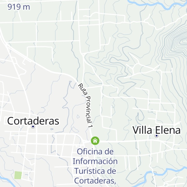 Map of Cabañas de Montaña Soltemira
