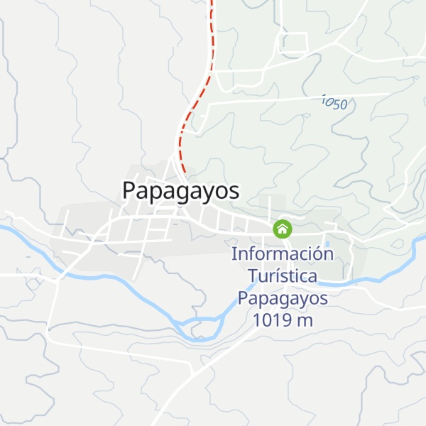 Map of Cabañas Chacras de Palmares