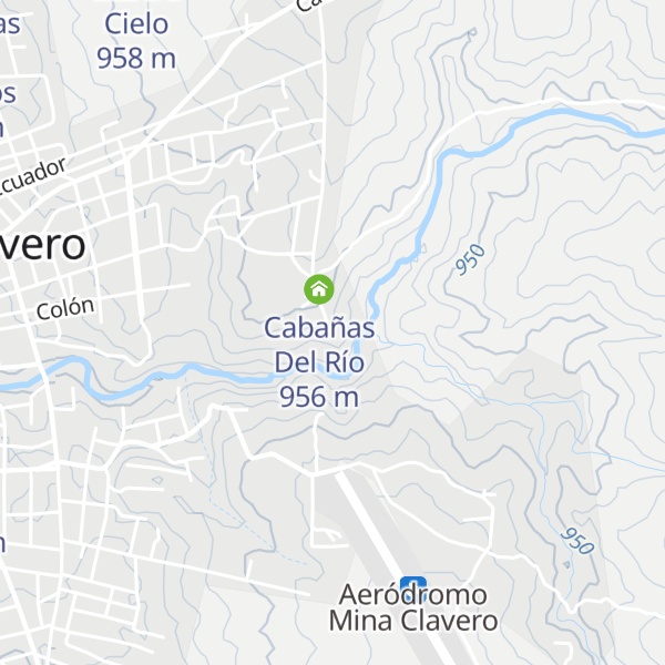 Map of Cabañas Parada del Sol