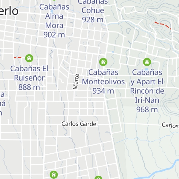 Map of Cabañas Inticami
