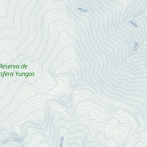 Map of Cerro Blanco