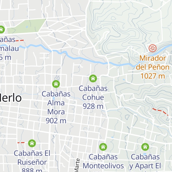 Map of Cabañas Babin Kuk