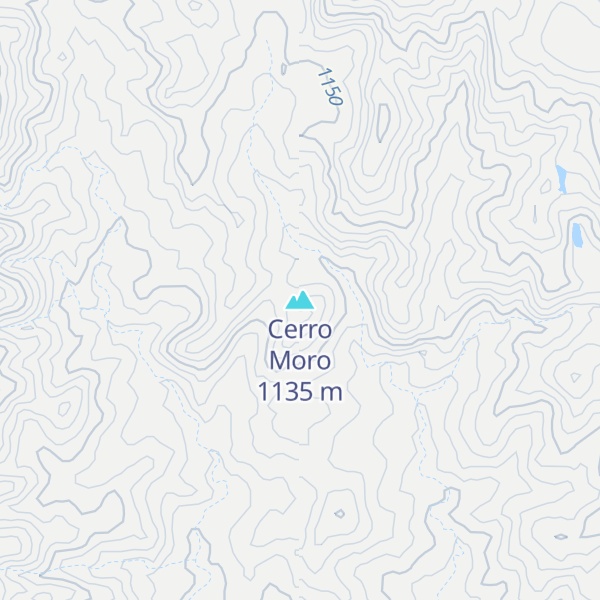 Map of Cerro Moro