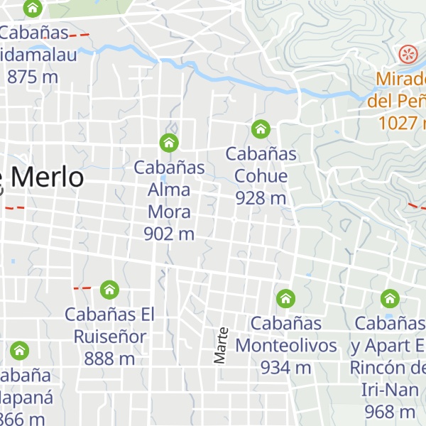 Map of Cabañas Despertar Serrano