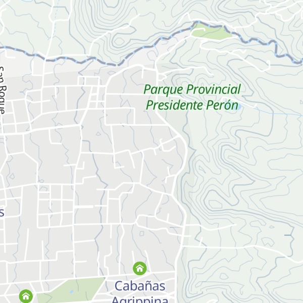 Map of Cabañas La Comarca