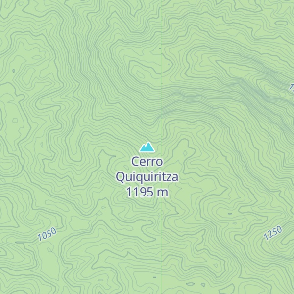 Map of Cerro Quiquiritza