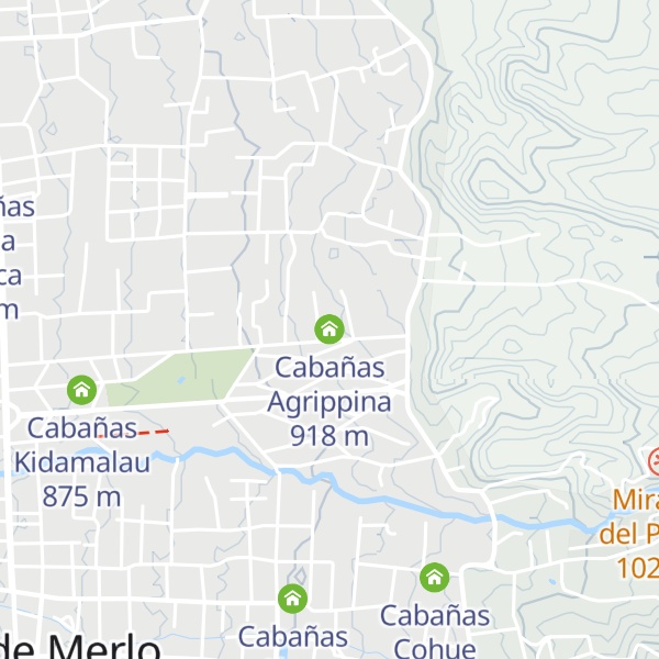 Map of Cabañas Agrippina