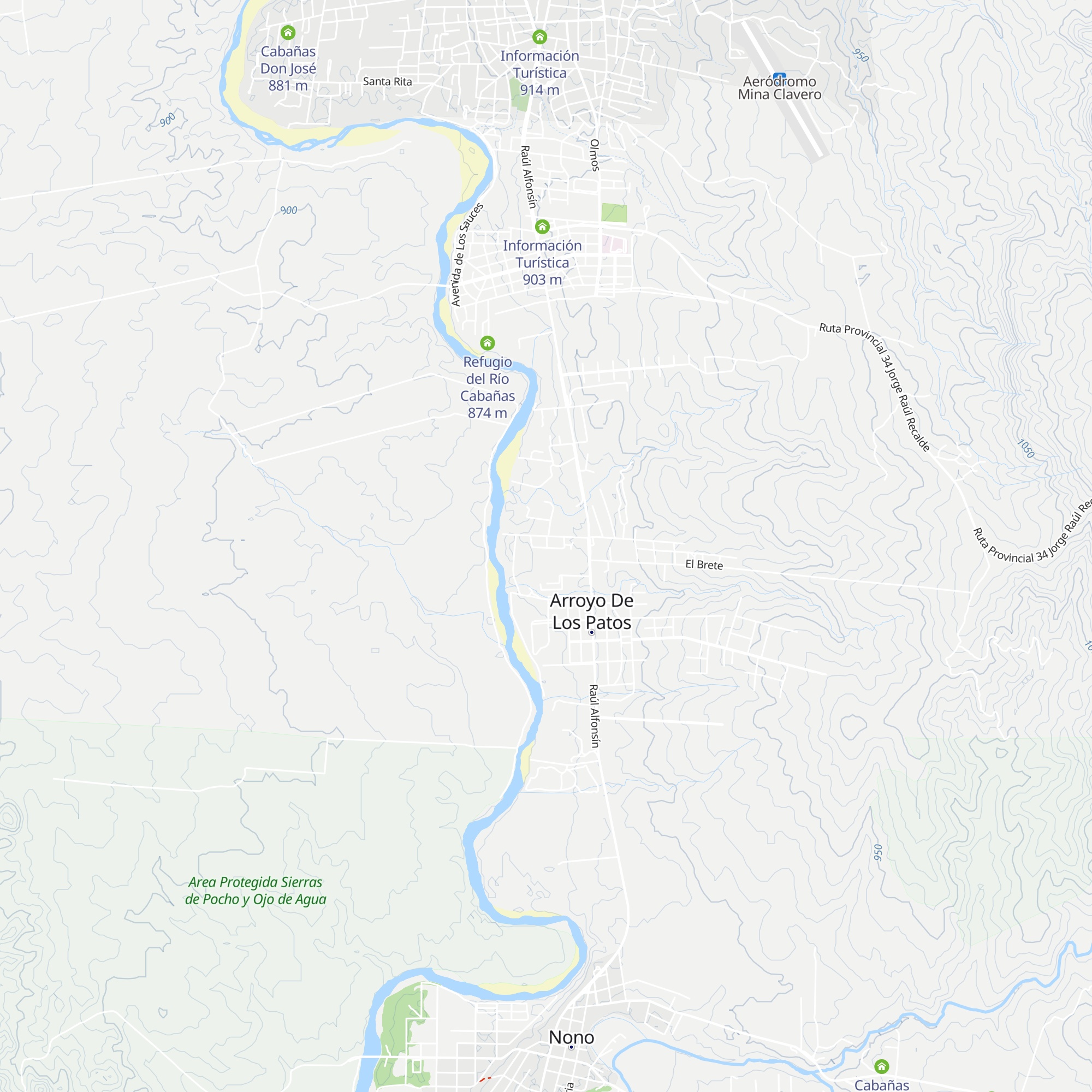 Cabañas La Campecha map