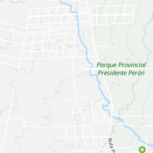 Map of Cabañas El Peregrino