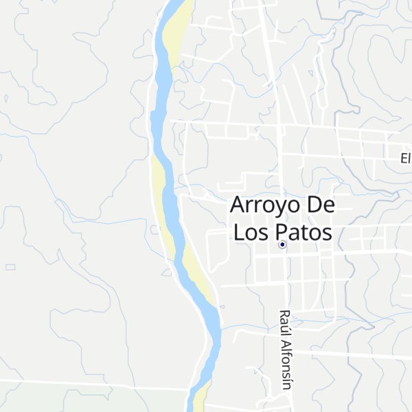 Map of Cabañas "Aires del Prado"