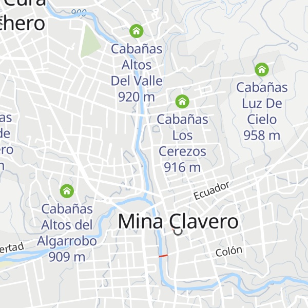 Map of Cabañas Soledad