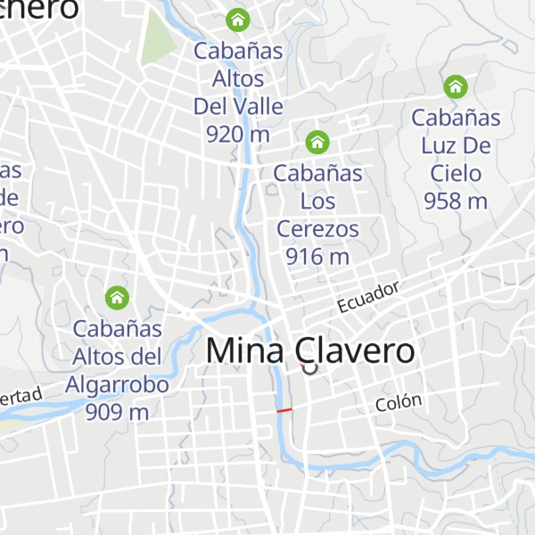 Map of Cabañas Navira