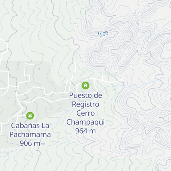 Map of Puesto de Registro Cerro Champaqui