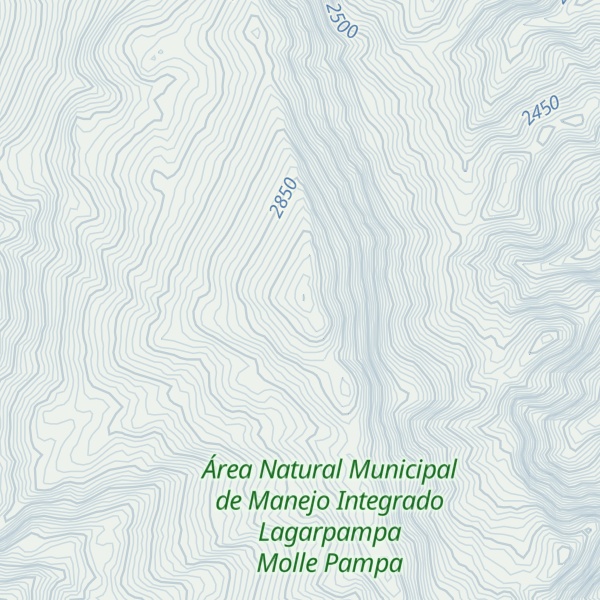 Map of Cerro Cruz Aguada