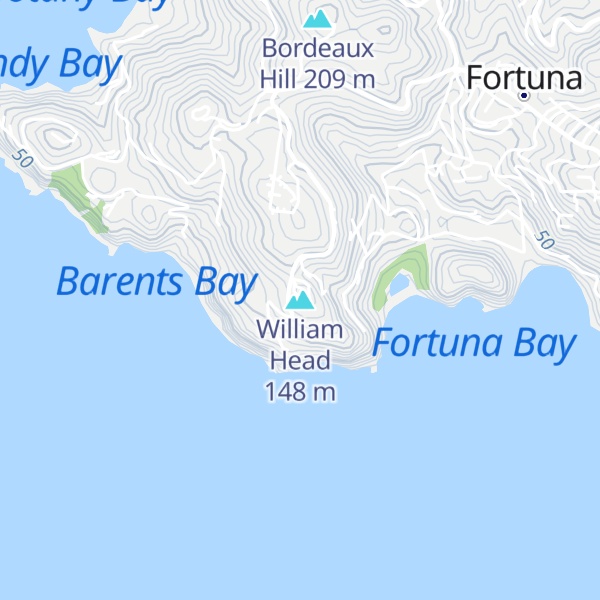 Map of William Head