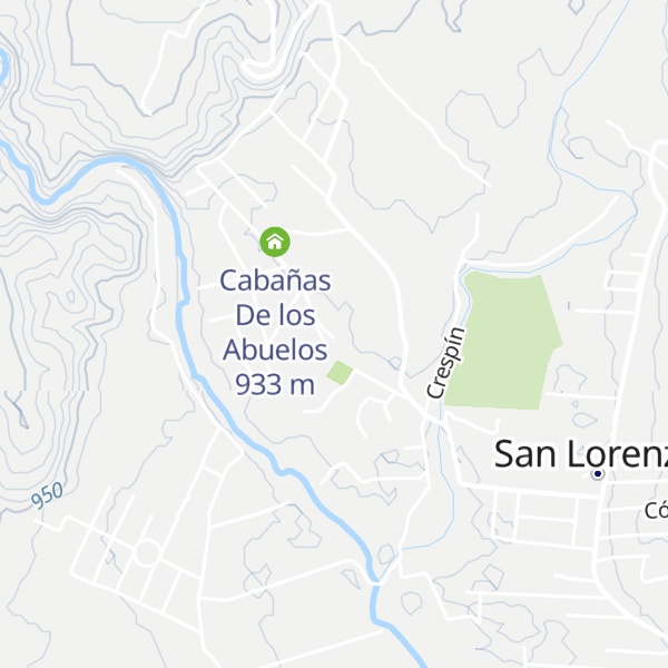 Map of Cabañas Lo De Elias