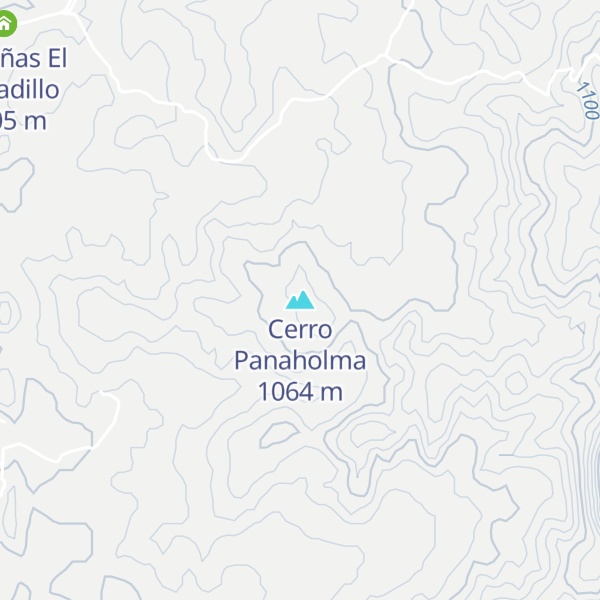 Map of Cerro Panaholma