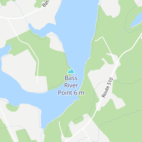 Map of Bass River Point