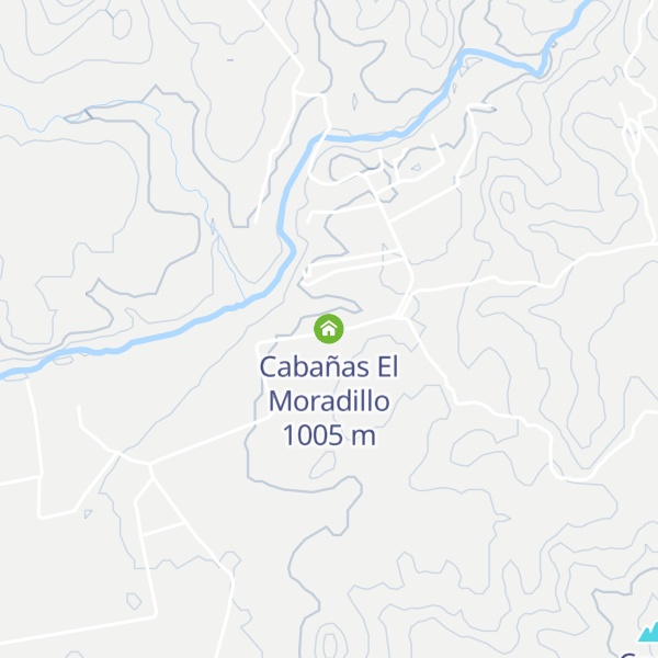 Map of Cabañas El Moradillo