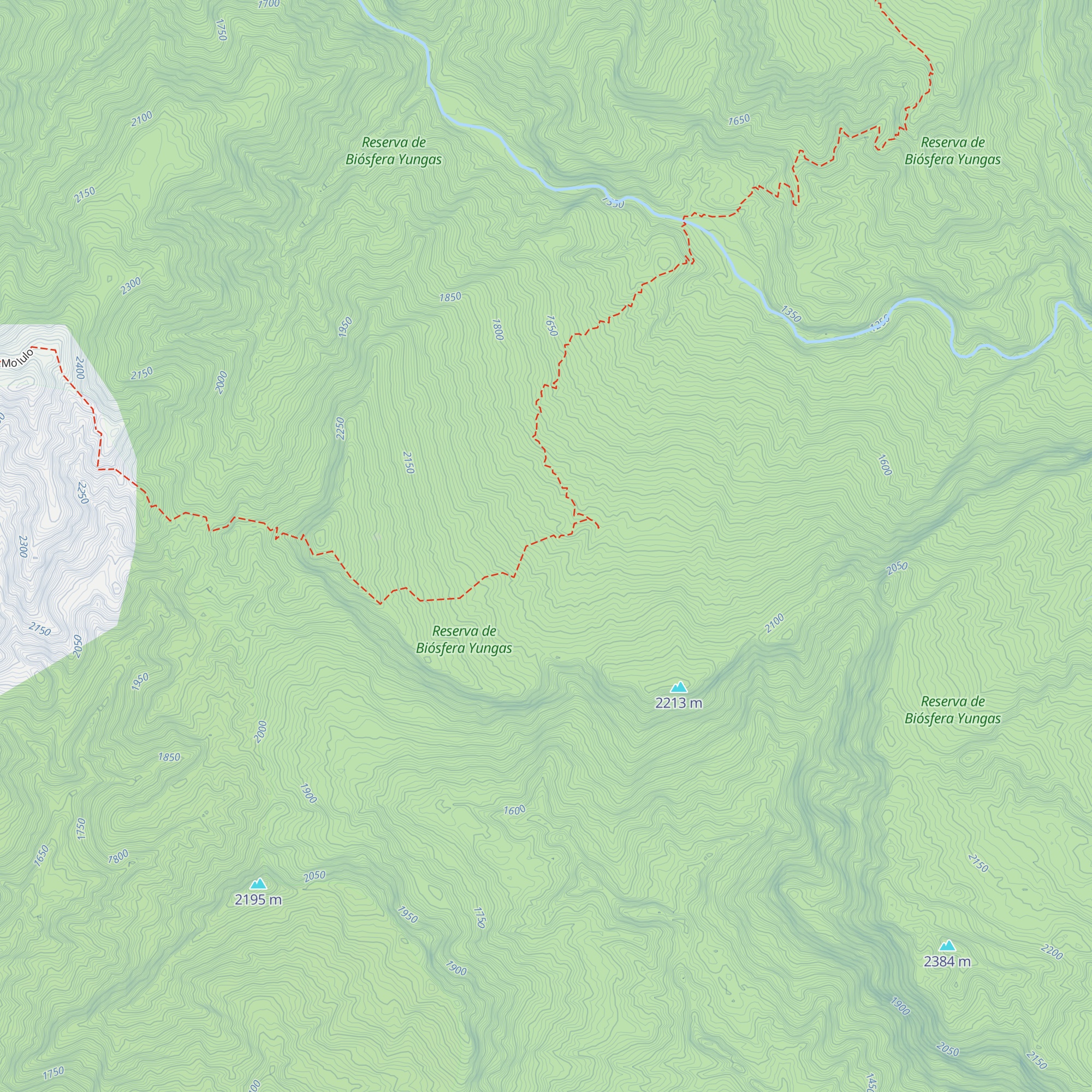 Refugio Ramona map