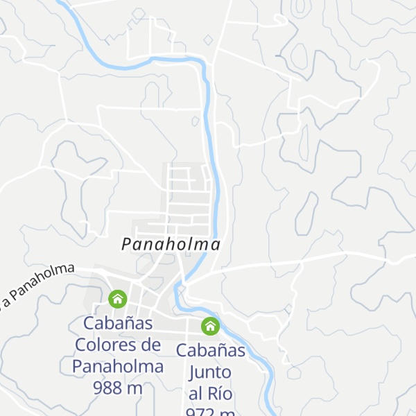 Map of Cabañas Sutiyay