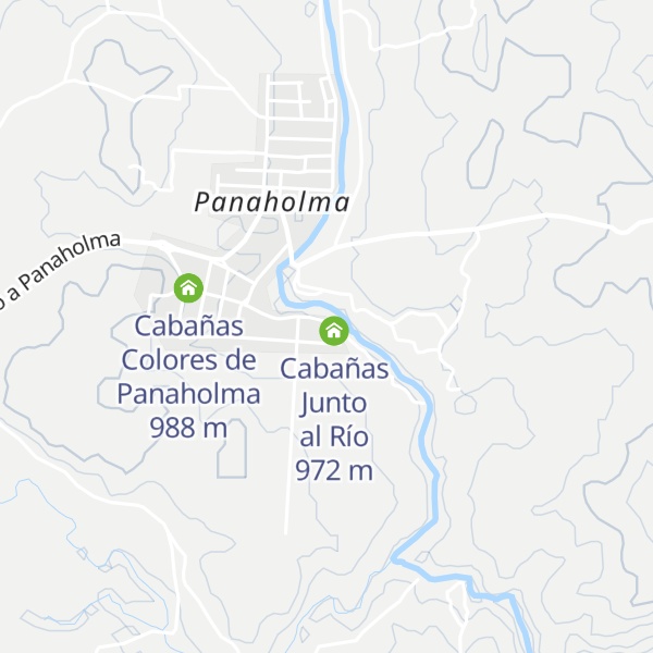 Map of Cabañas Las Hermanas