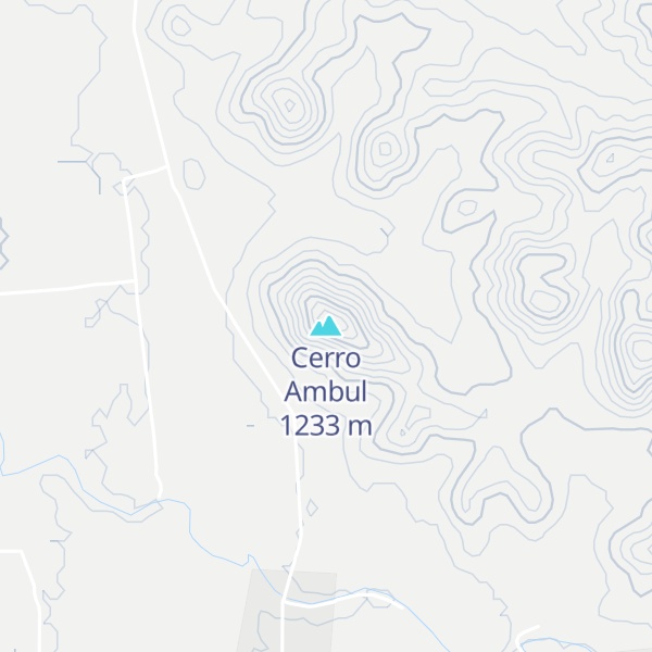 Map of Cerro Ambul