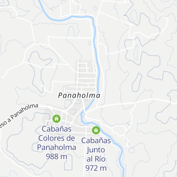 Map of Cabañas Panaholma