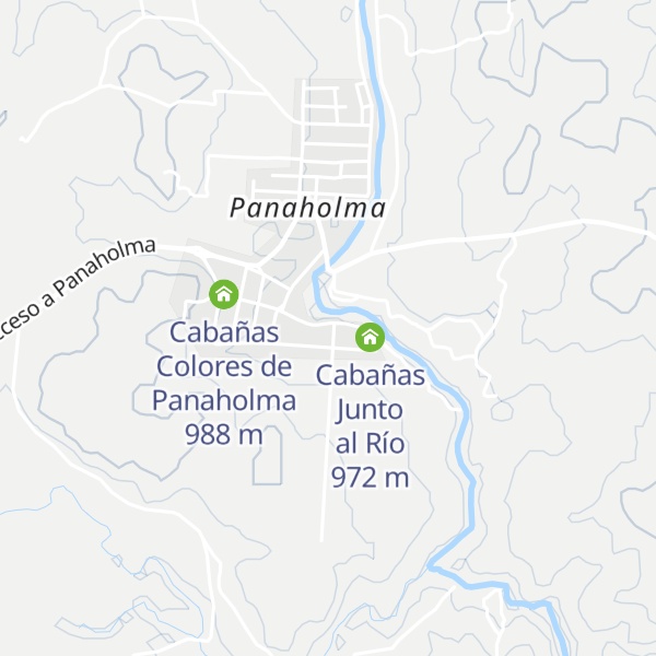 Map of Cabañas Guathemoc