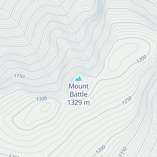 Map of Mount Battle