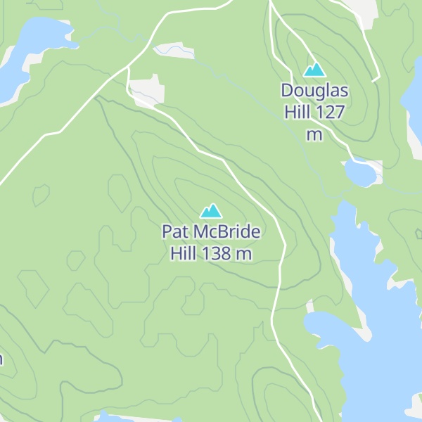 Map of Pat McBride Hill