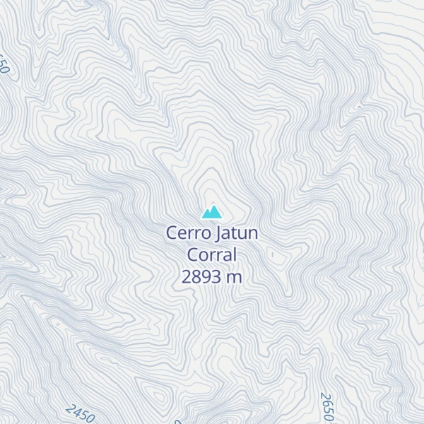 Map of Cerro Jatun Corral