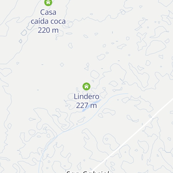 Map of Lindero